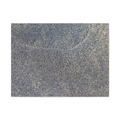 Granite Murmur - Unique Frameless Canvas Wall Art - Art By Earth