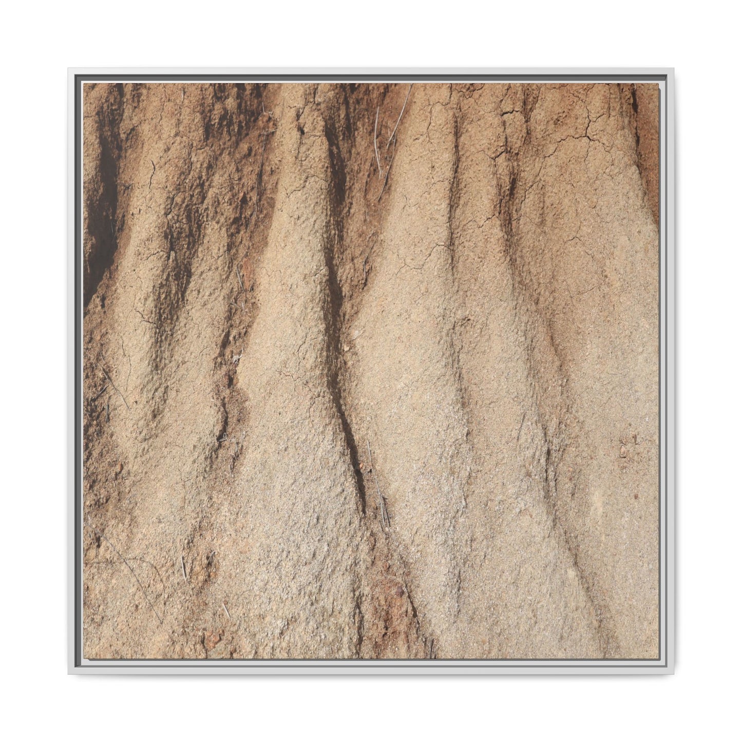 Eroded Canyon Walls - Unique Stretched Canvas Wall Art - Art By Earth