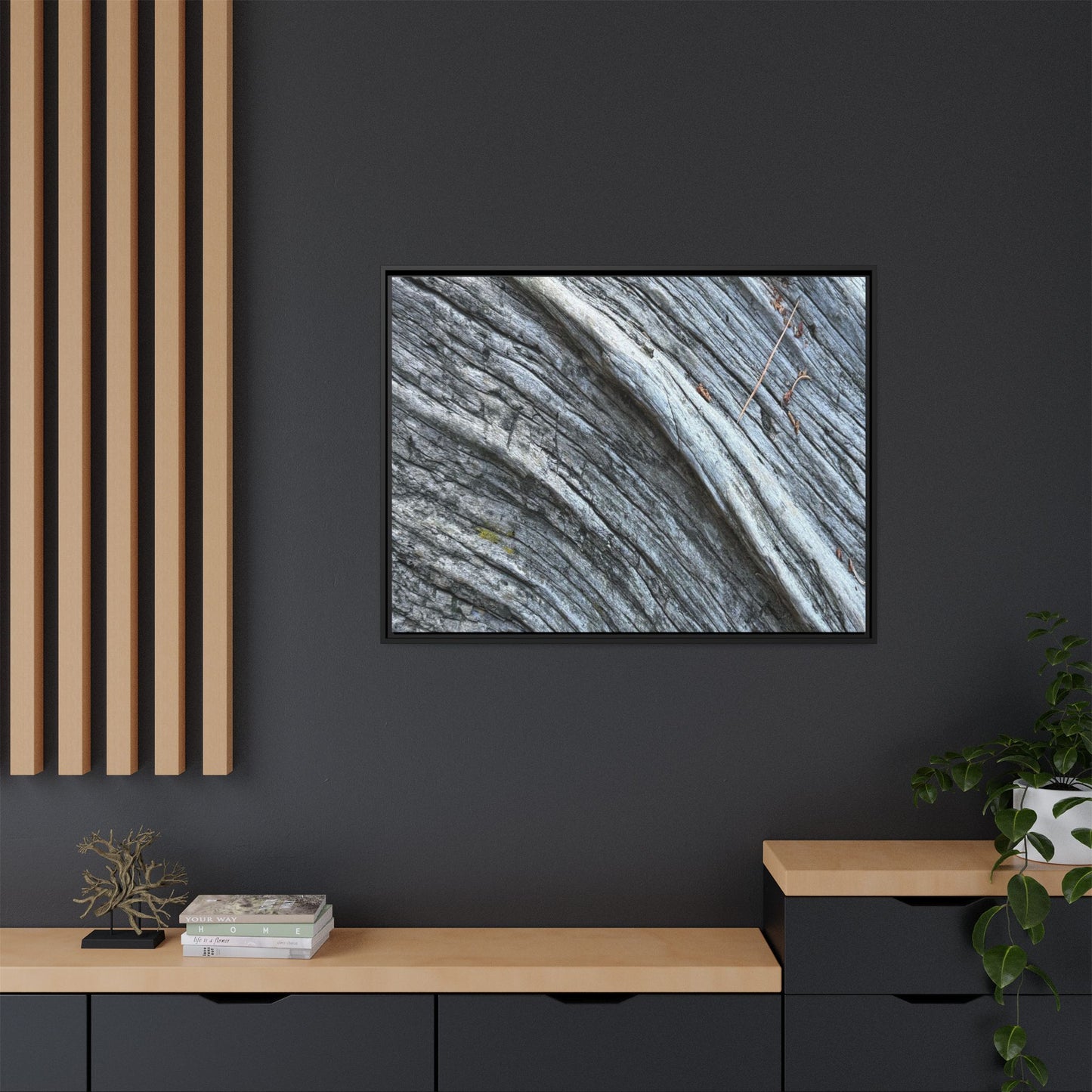 Aged Timber - Unique Stretched Canvas Wall Art - Art By Earth