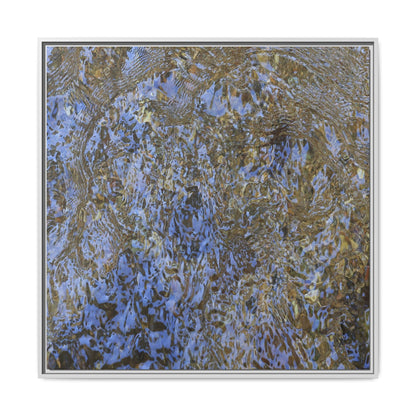 Aquatic Reflections - Unique Stretched Canvas Wall Art - Art By Earth