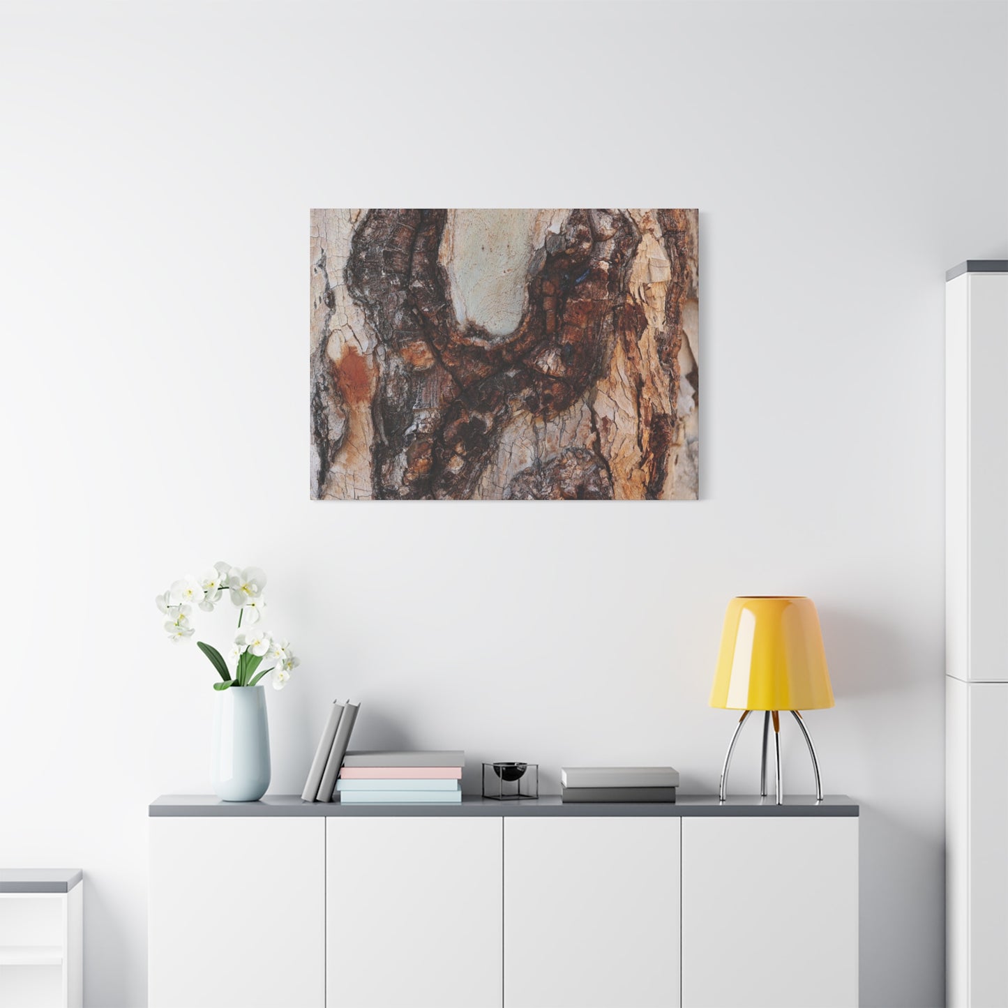Arboreal Echoes - Unique Frameless Canvas Wall Art - Art By Earth