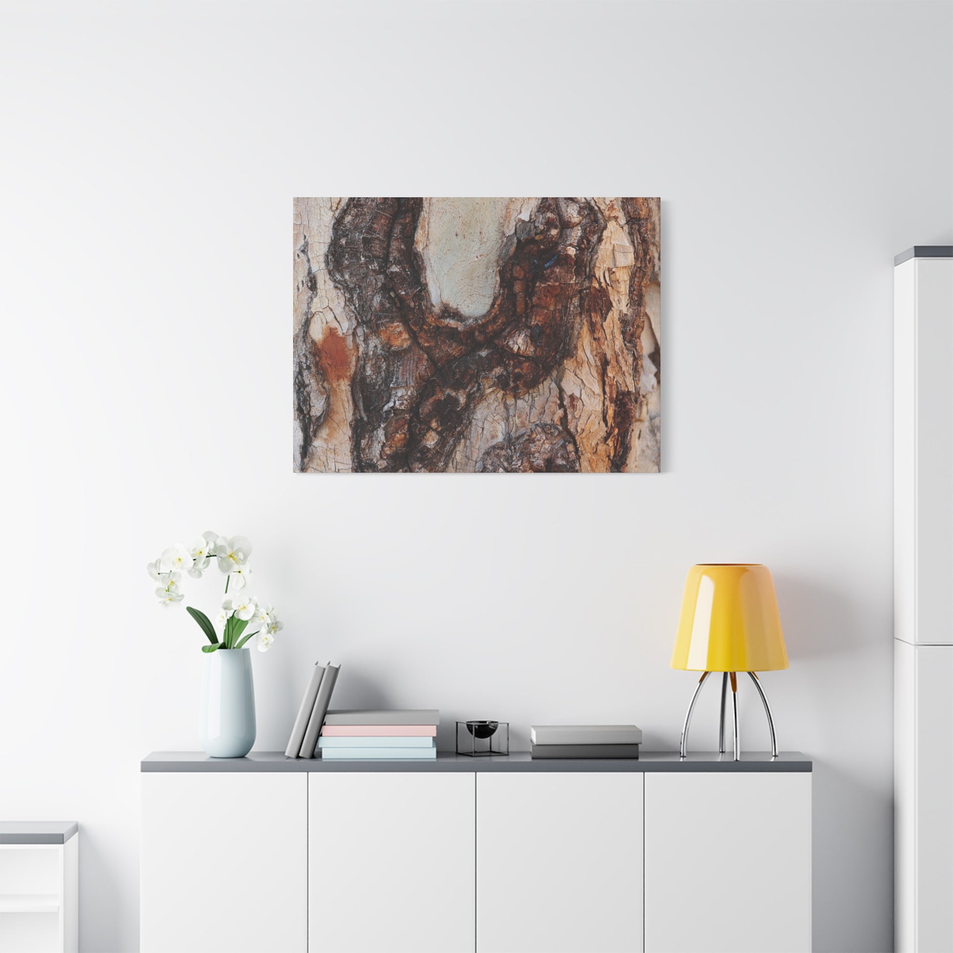 Arboreal Echoes - Unique Frameless Canvas Wall Art - Art By Earth