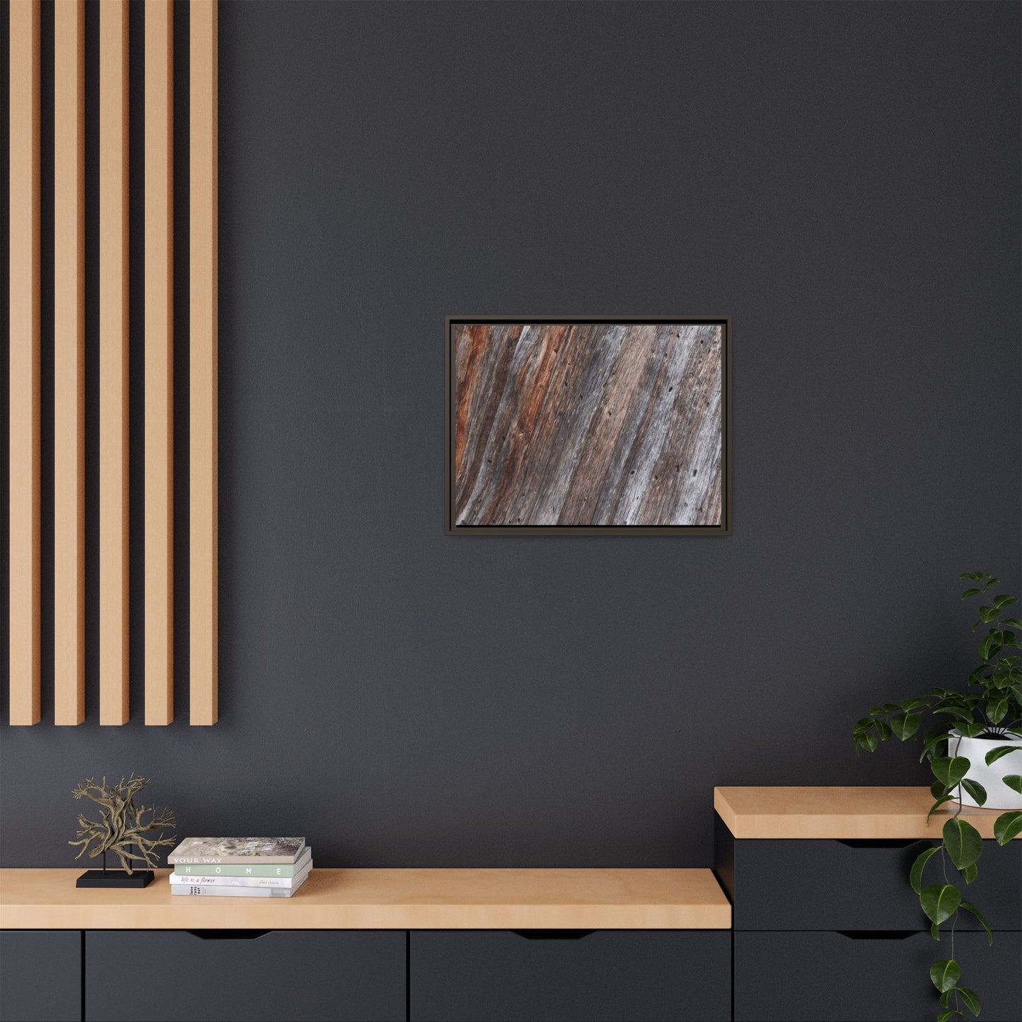Rustic Floor - Unique Stretched Canvas Wall Art - Art By Earth