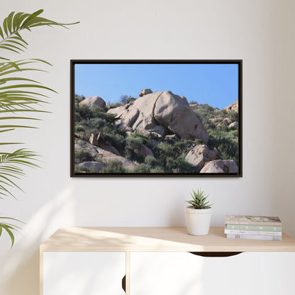 Ancient Stone Landscape - Unique Stretched Canvas Wall Art - Art By Earth