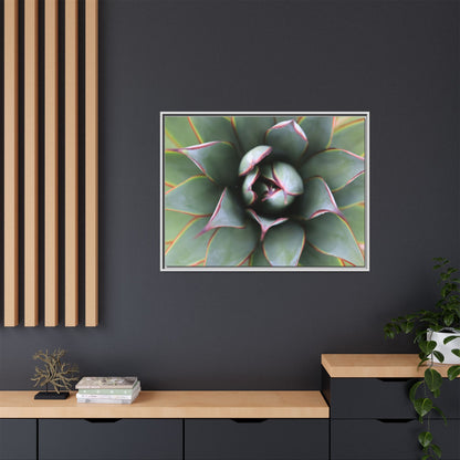 Spiky Elegance - Unique Stretched Canvas Wall Art - Art By Earth
