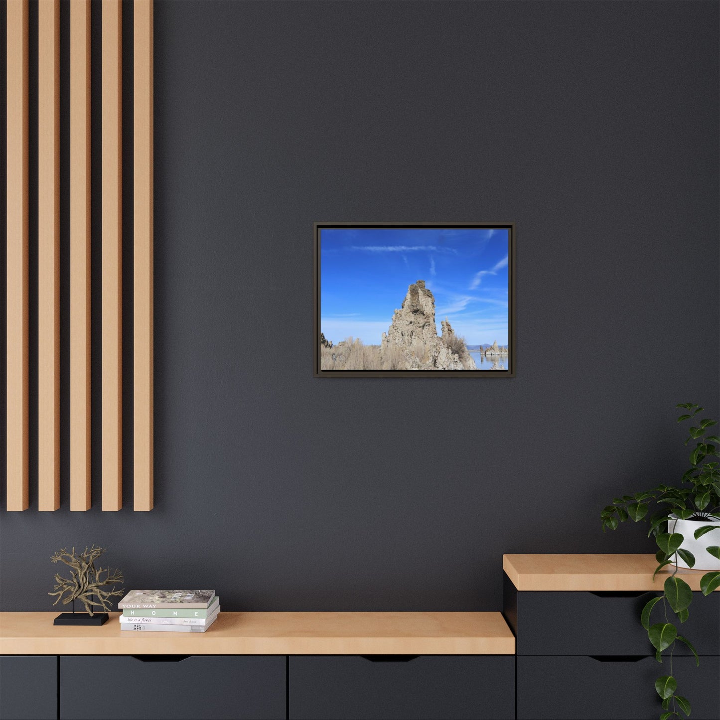 Mono Lake Sentinels - Unique Stretched Canvas Wall Art