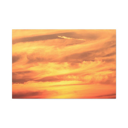 Golden Whispers - Unique Frameless Canvas Wall Art - Art By Earth