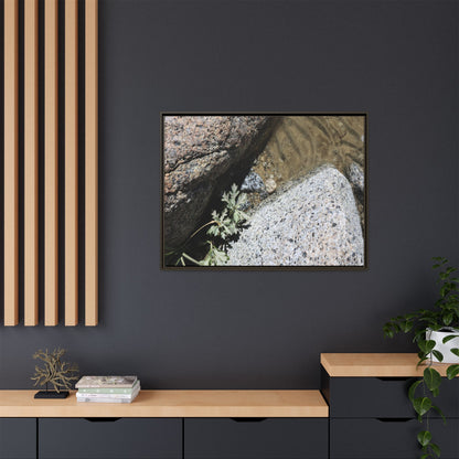 Resilience in Stone - Unique Stretched Canvas Wall Art - Art By Earth