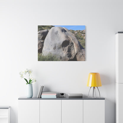 Skull Rock - Unique Frameless Canvas Wall Art - Art By Earth