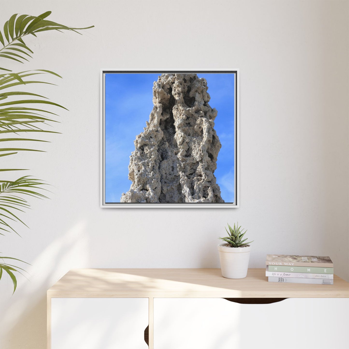 Stone Sentinel - Unique Stretched Canvas Wall Art