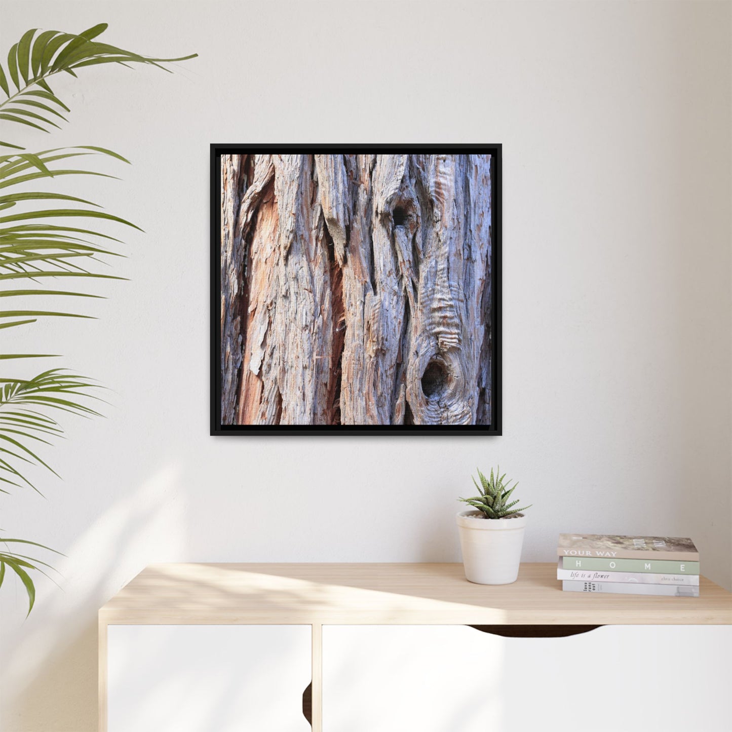 Nature's Grain - Unique Stretched Canvas Wall Art - Art By Earth