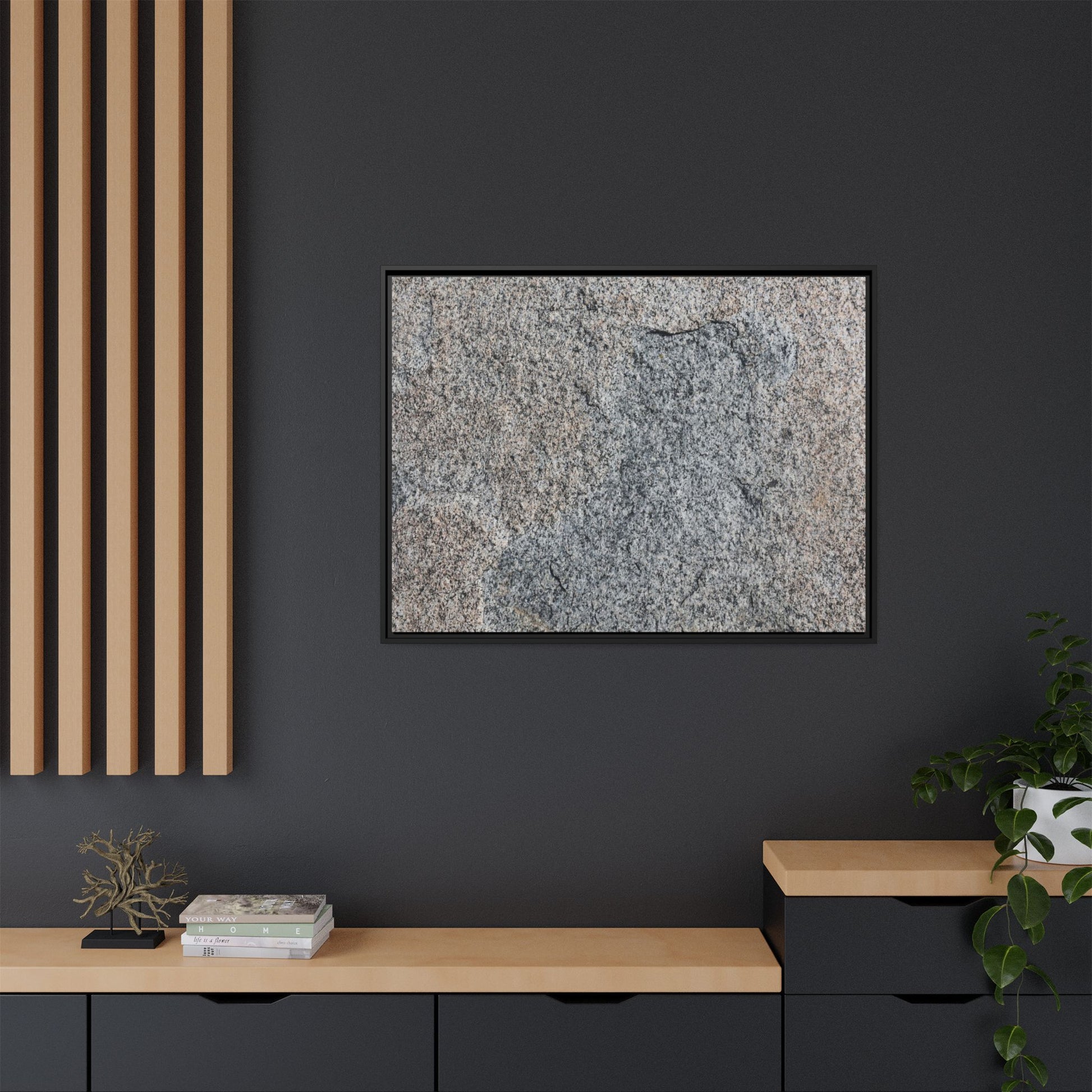 Stone Symphony - Unique Stretched Canvas Wall Art - Art By Earth