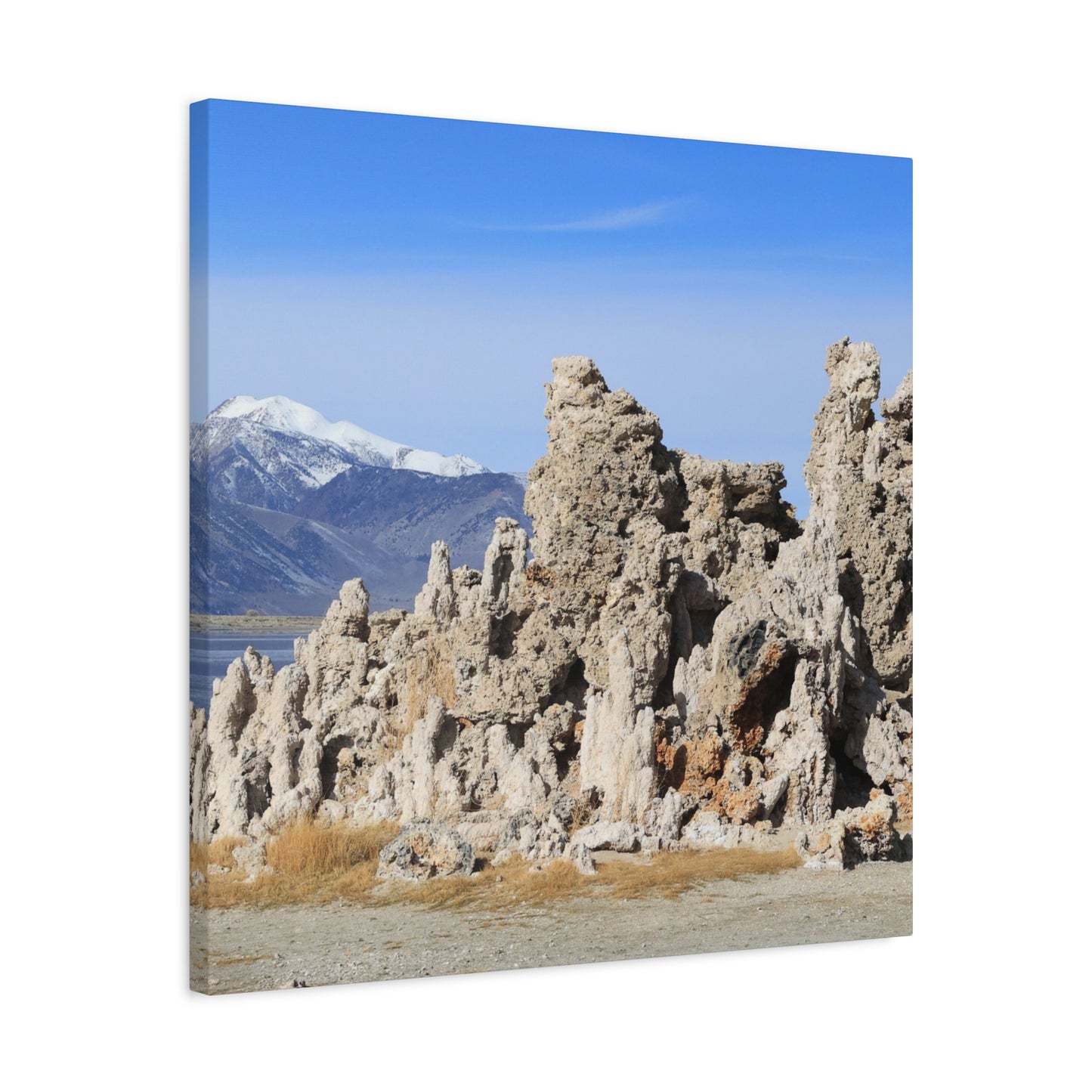 Tufa Towers of Mono Lake - Unique Frameless Canvas Wall Art