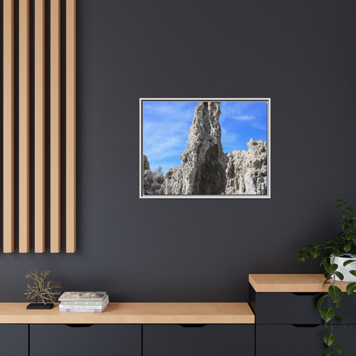 Sentinel of Stone - Unique Stretched Canvas Wall Art