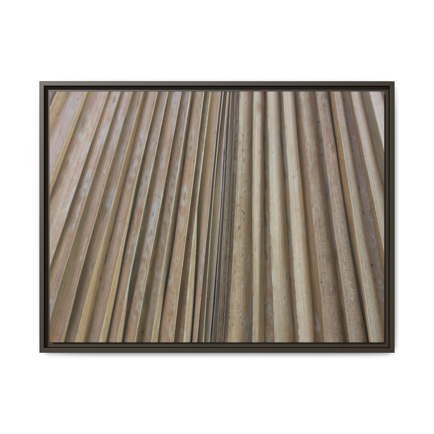 Wooden Whispers - Unique Stretched Canvas Wall Art - Art By Earth