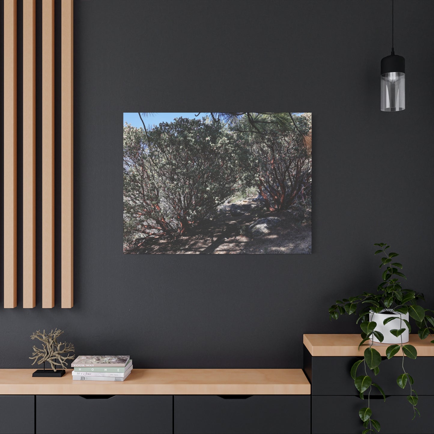 Desert Blooms - Unique Frameless Canvas Wall Art