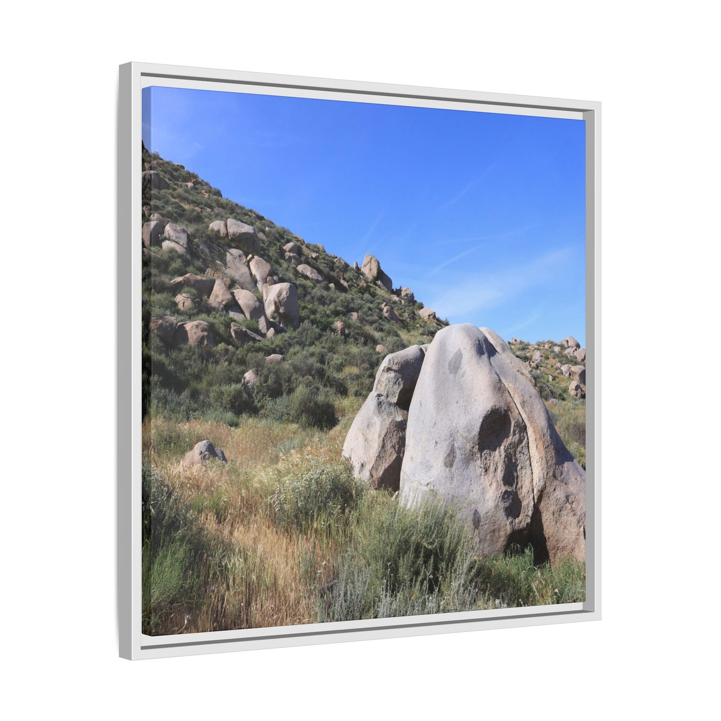 Ancient Stone Guardian - Unique Stretched Canvas Wall Art - Art By Earth