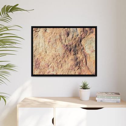 Fractal Stone - Unique Stretched Canvas Wall Art - Art By Earth