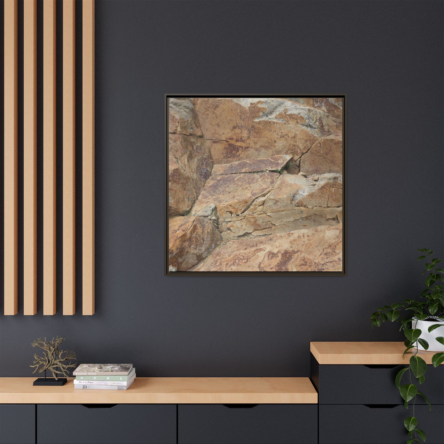 Ancient Foundations - Unique Stretched Canvas Wall Art - Art By Earth