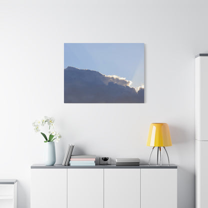 Cloud Mountain - Unique Frameless Canvas Wall Art