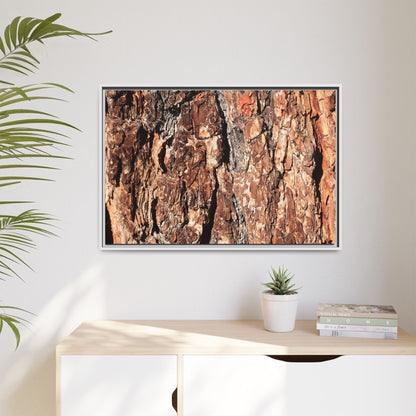 Nature's Rugged Canvas - Unique Stretched Canvas Wall Art