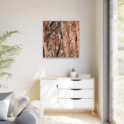 Nature's Rugged Canvas - Unique Stretched Canvas Wall Art