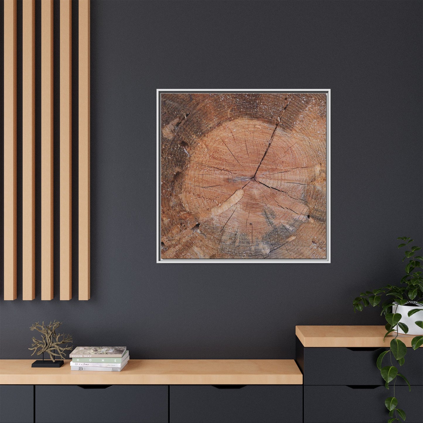 Concentric Memories - Unique Stretched Canvas Wall Art - Art By Earth