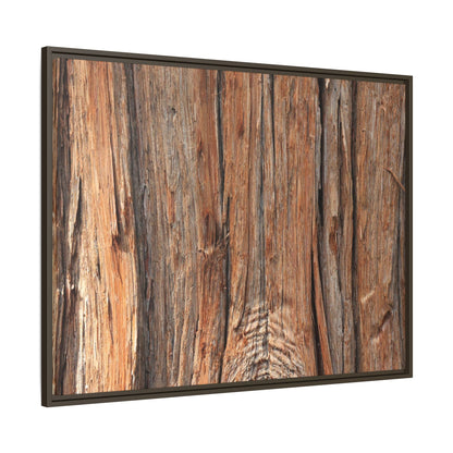 Echoes of Timber - Unique Stretched Canvas Wall Art - Art By Earth