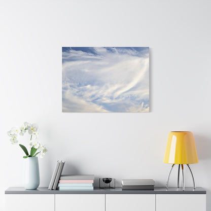 Whispers of Celestial Breath - Unique Frameless Canvas Wall Art - Art By Earth