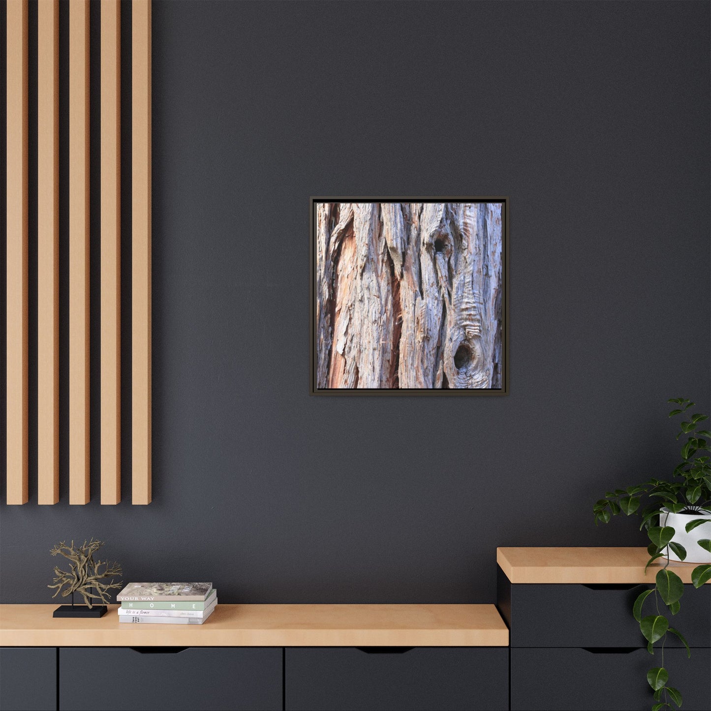 Nature's Grain - Unique Stretched Canvas Wall Art - Art By Earth