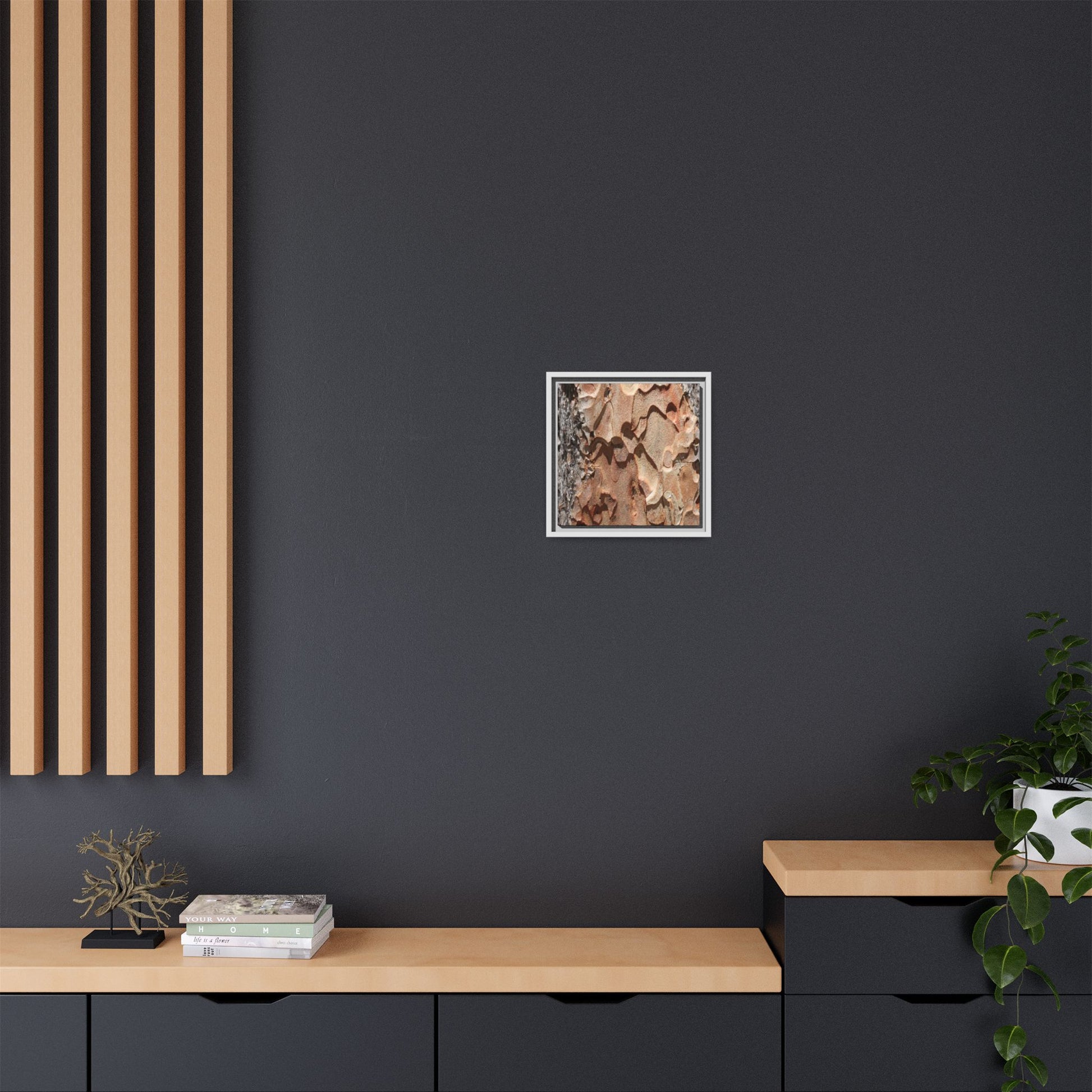 Rust and Stone - Unique Stretched Canvas Wall Art - Art By Earth