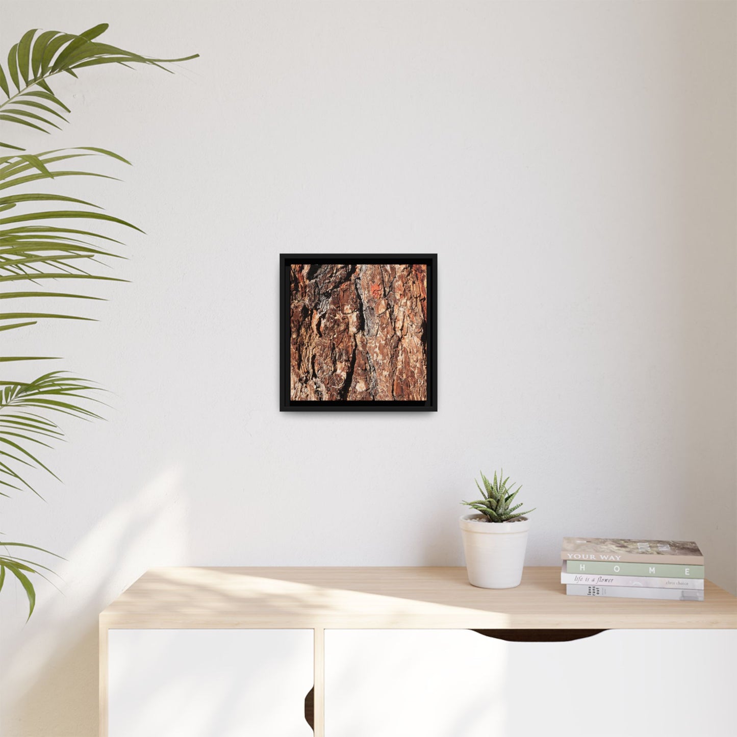 Nature's Rugged Canvas - Unique Stretched Canvas Wall Art