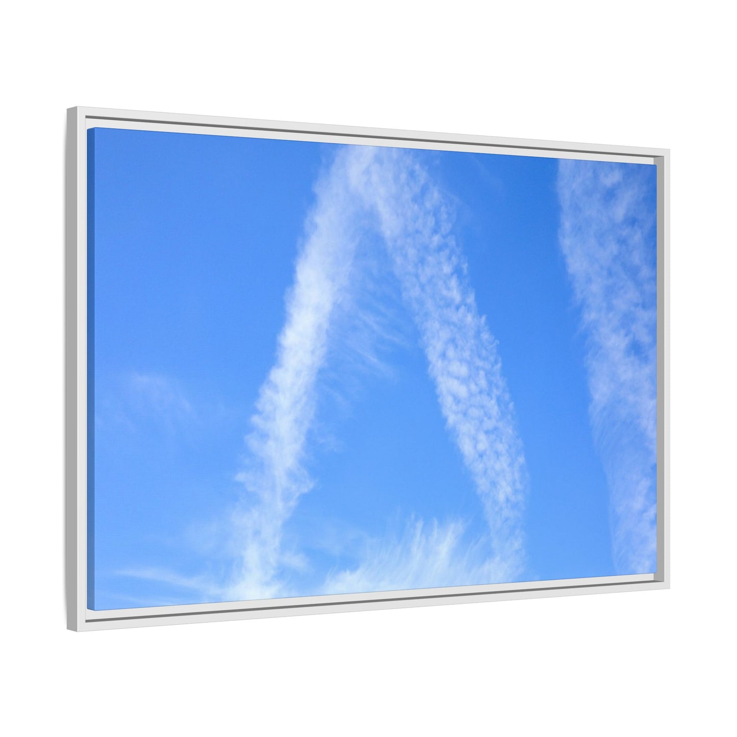 Skyward Whispers - Unique Stretched Canvas Wall Art - Art By Earth