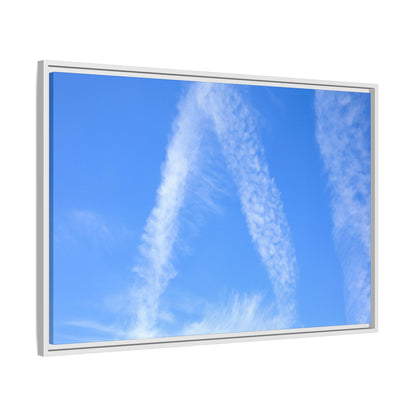 Skyward Whispers - Unique Stretched Canvas Wall Art - Art By Earth