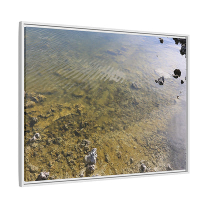 Ripples of Stone - Unique Stretched Canvas Wall Art