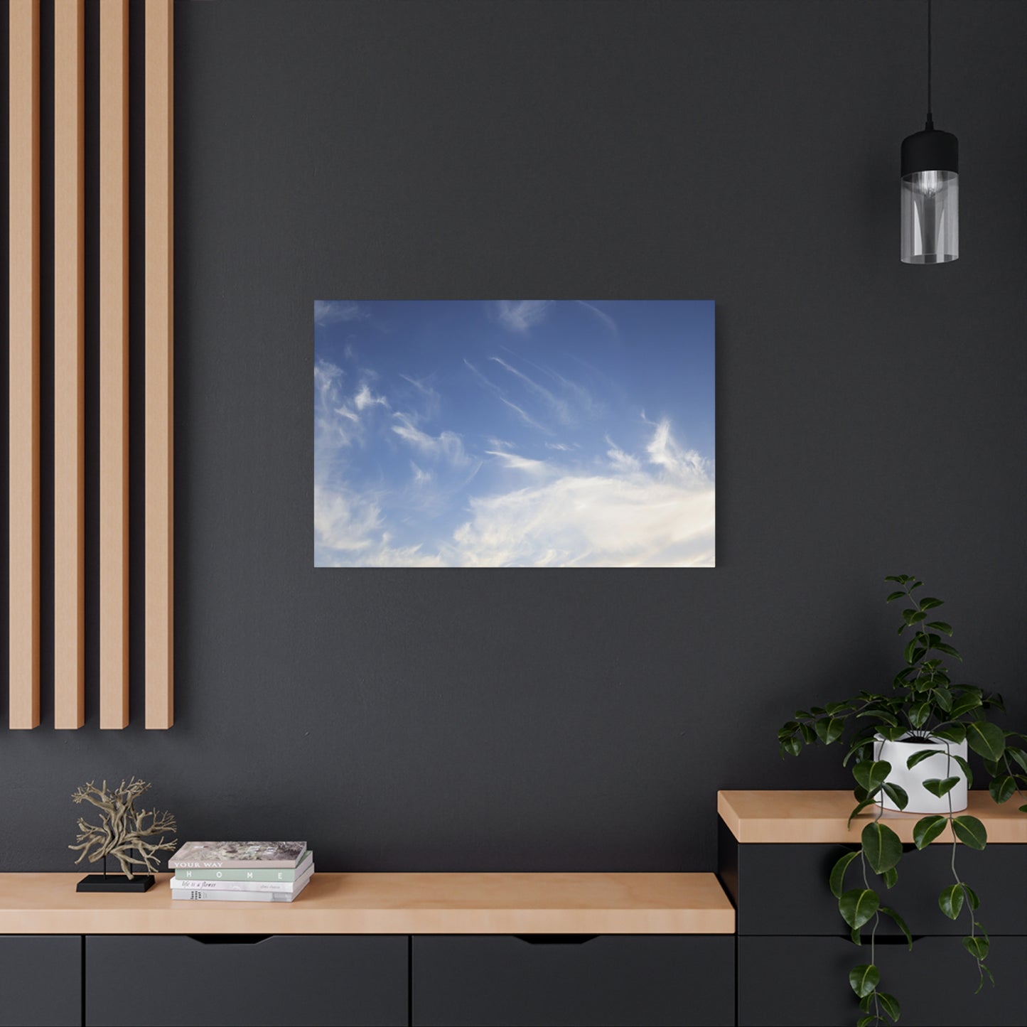 Sky's Breath - Unique Frameless Canvas Wall Art - Art By Earth