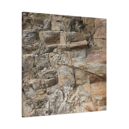 Stone Memories - Unique Frameless Canvas Wall Art - Art By Earth