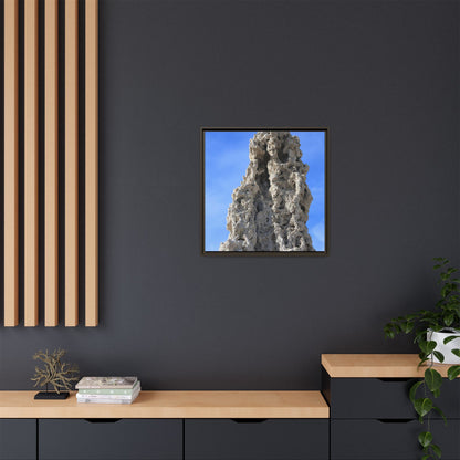 Stone Sentinel - Unique Stretched Canvas Wall Art