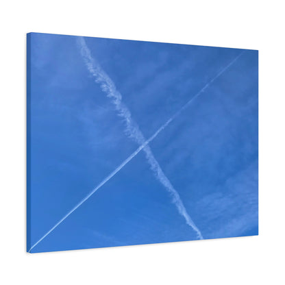 Crossing Paths - Unique Frameless Canvas Wall Art - Art By Earth