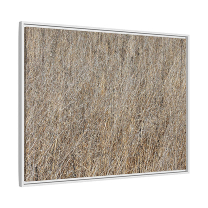 Whispers of Straw - Unique Stretched Canvas Wall Art - Art By Earth