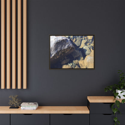 Stone Sanctuary - Unique Stretched Canvas Wall Art