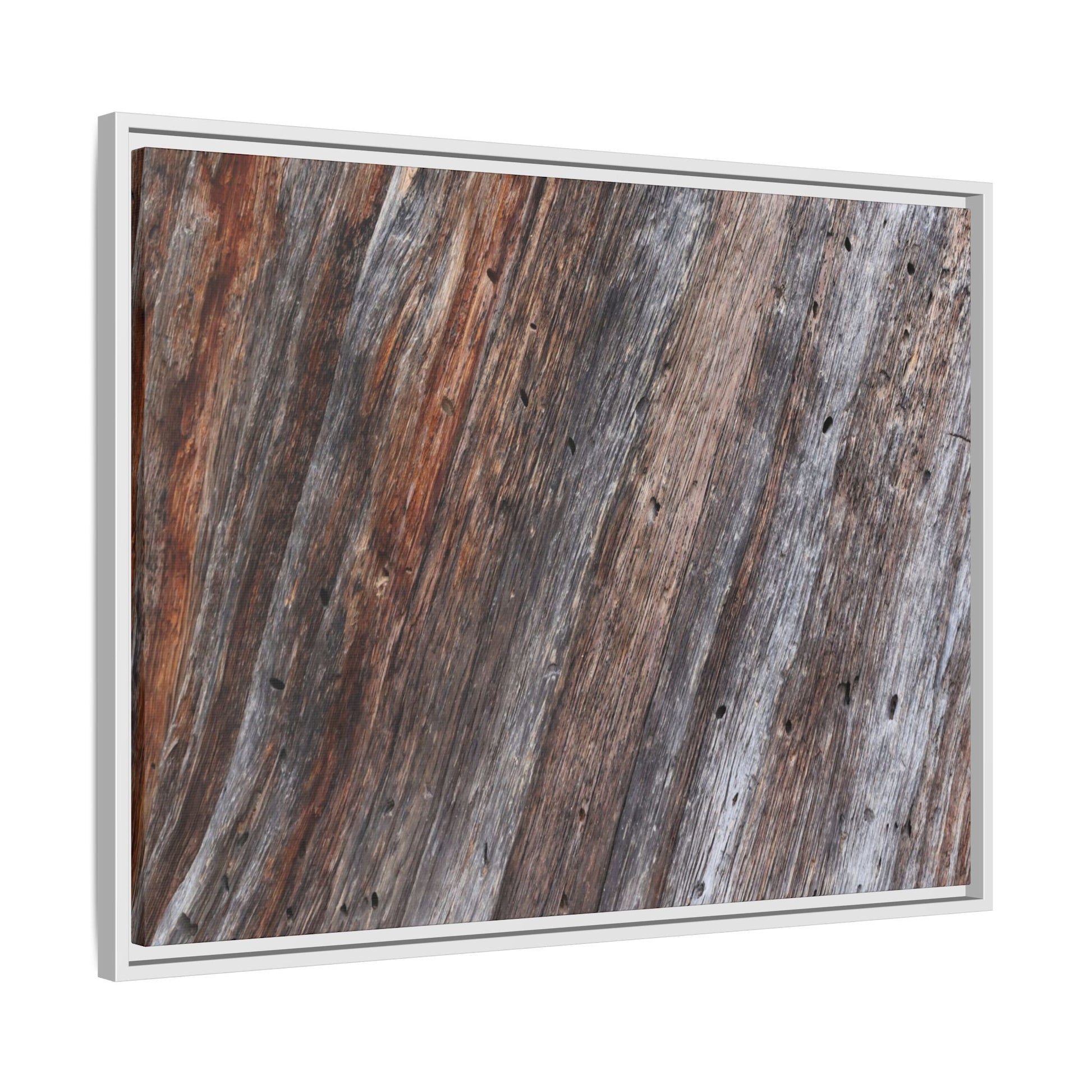 Rustic Floor - Unique Stretched Canvas Wall Art - Art By Earth