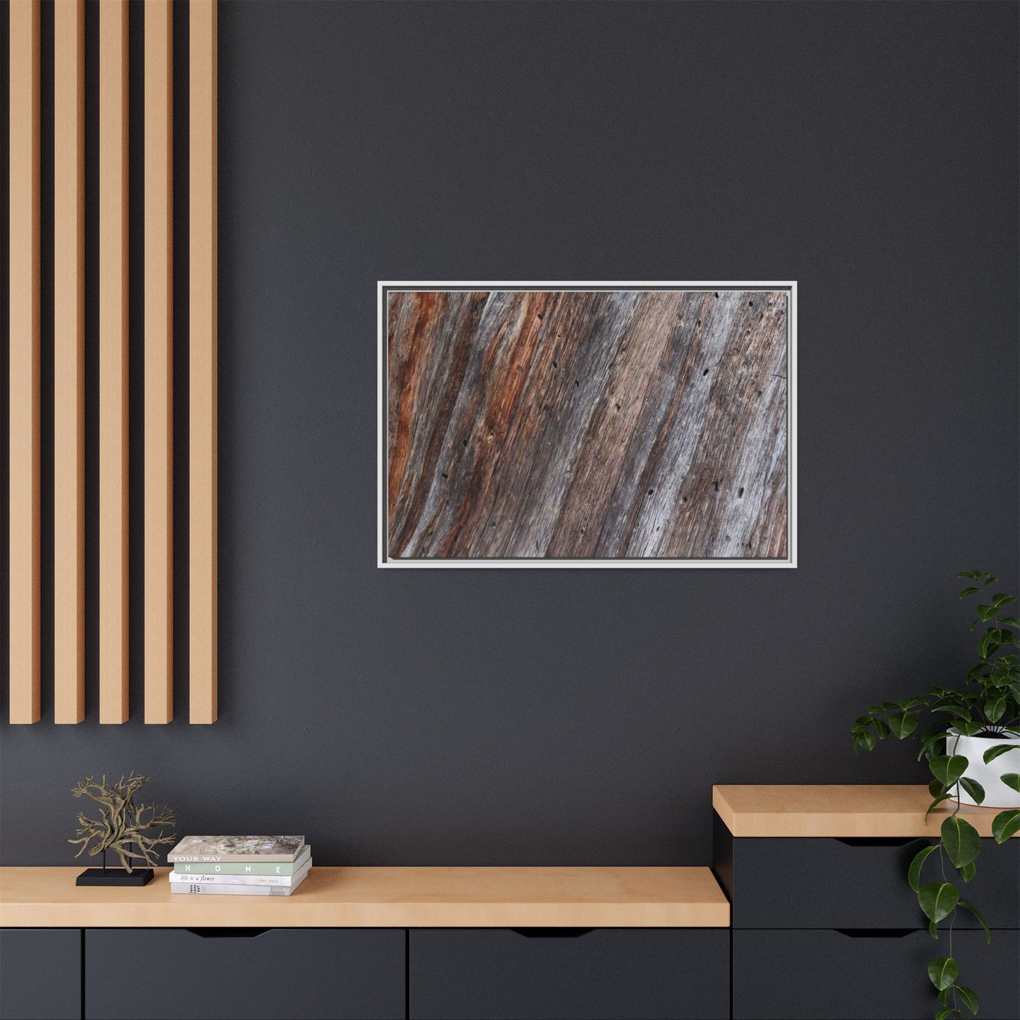 Rustic Floor - Unique Stretched Canvas Wall Art - Art By Earth