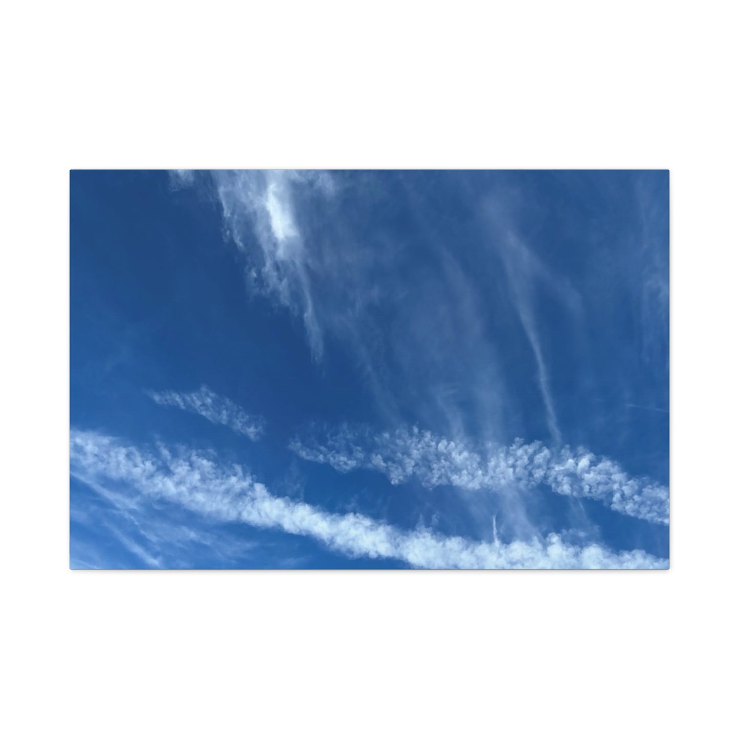 Sky's Poetry - Unique Frameless Canvas Wall Art - Art By Earth