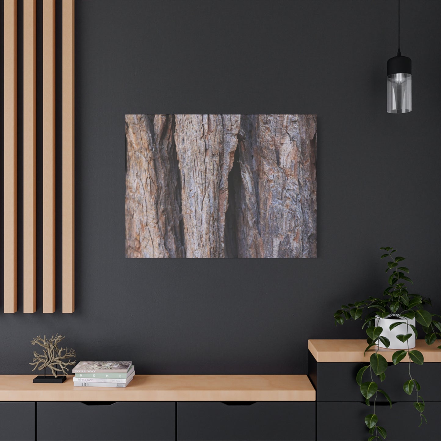 Fractal Skin - Unique Frameless Canvas Wall Art - Art By Earth