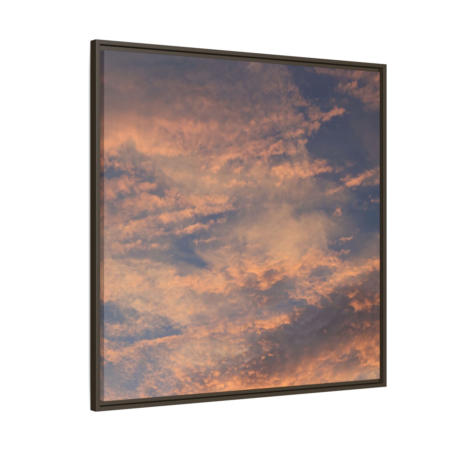 Sunset's Ethereal Canvas - Unique Stretched Canvas Wall Art - Art By Earth