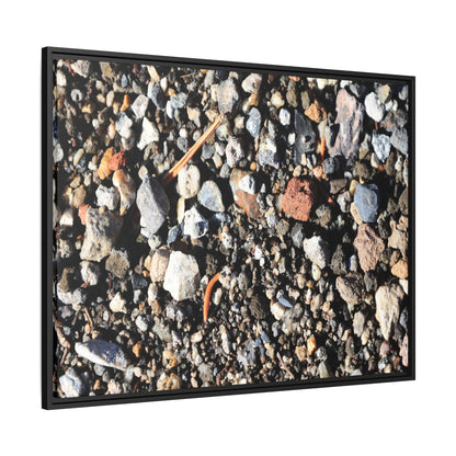 Stones and Soil - Unique Stretched Canvas Wall Art