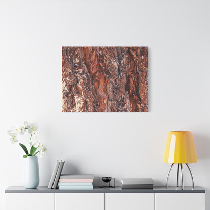 Rust and Ridges - Unique Frameless Canvas Wall Art