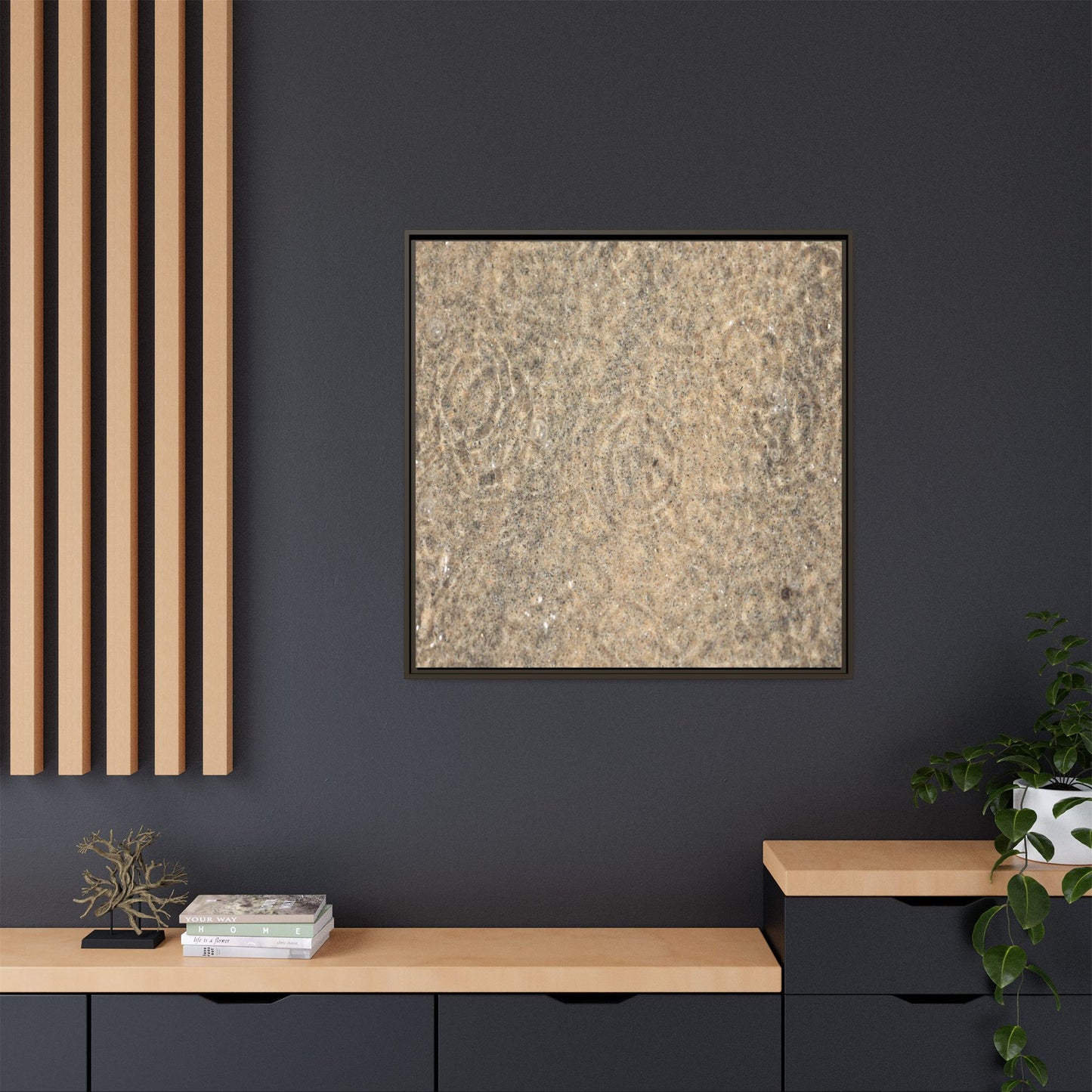 Whispers of Sand - Unique Stretched Canvas Wall Art - Art By Earth