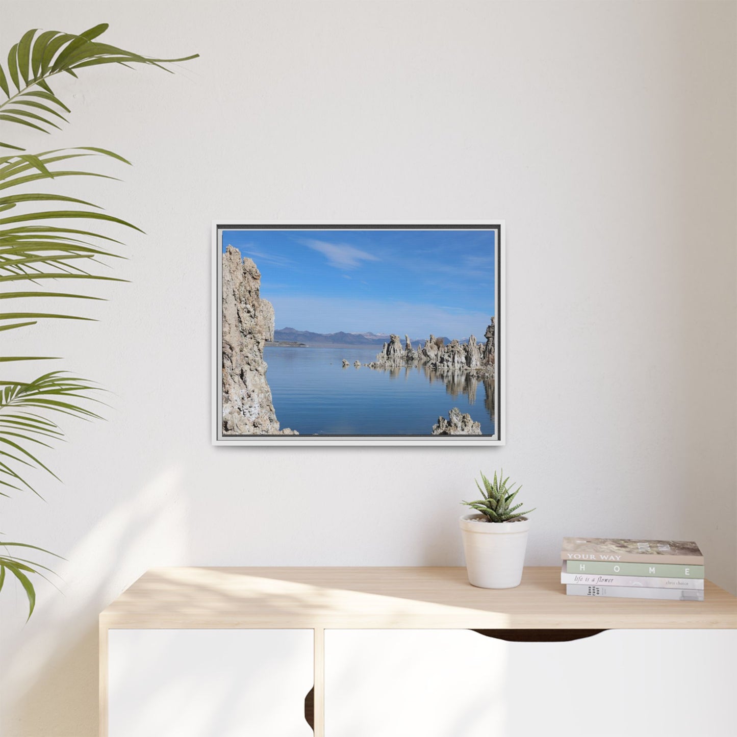 Liquid Mirrors - Unique Stretched Canvas Wall Art